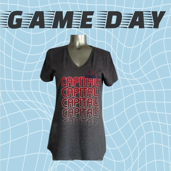 🆕Women’s Washington Capitals NHL  T shirt - Picture 1 of 16